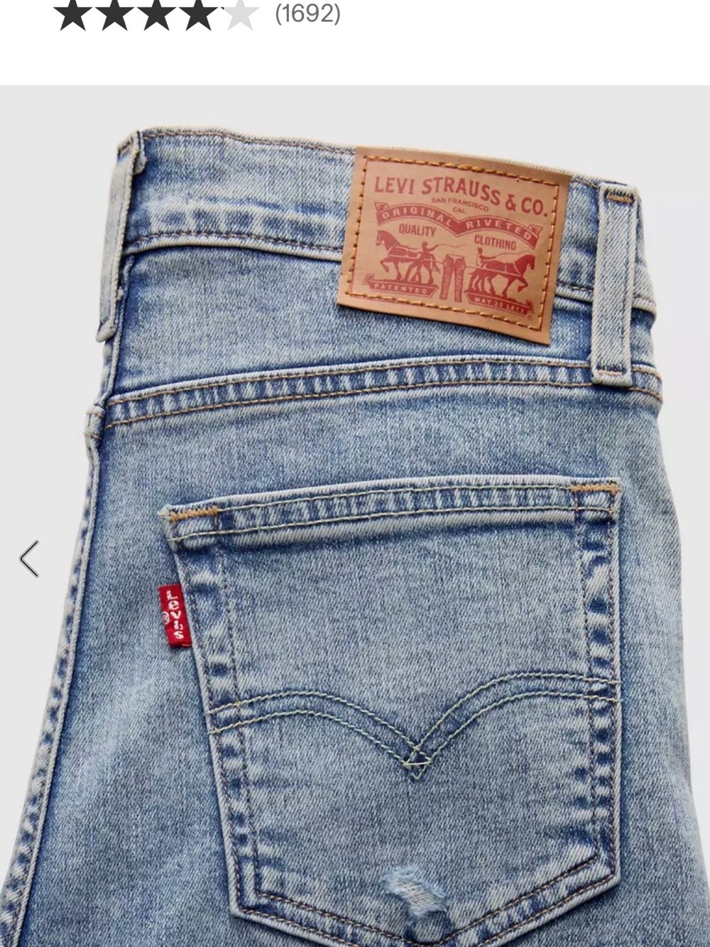 Levi's 724 High Rise Straight Women's Jeans